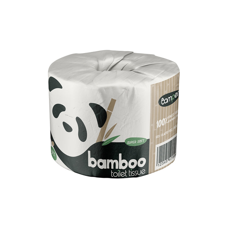 Toilet Paper Single Roll - 100% Bamboo